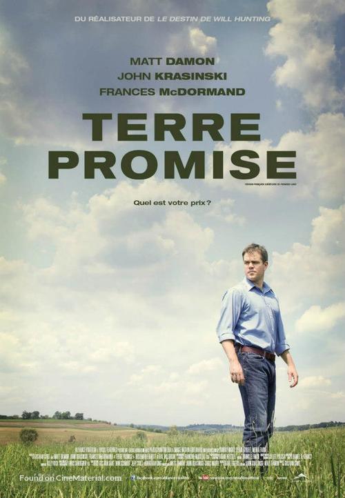 Promised Land - Canadian Movie Poster