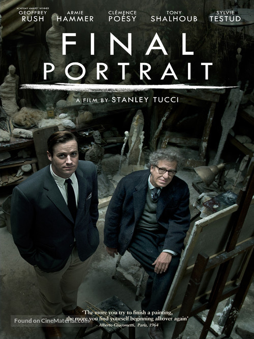 Final Portrait - Movie Poster