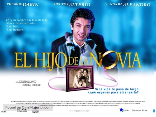 Hijo de la novia, El - Argentinian Movie Poster
