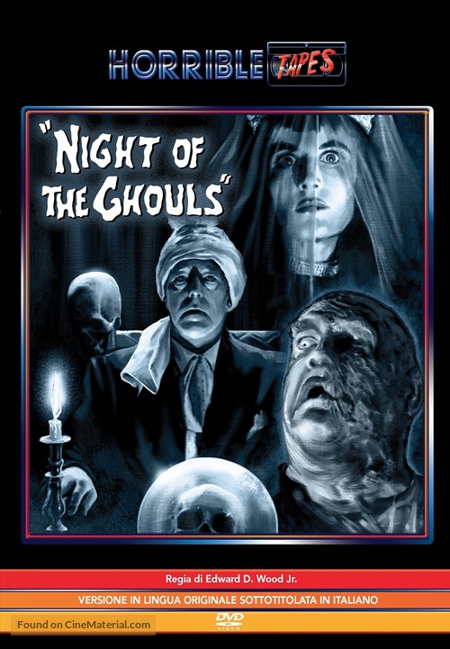 Night of the Ghouls - Italian DVD movie cover