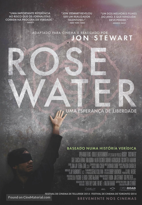 Rosewater - Portuguese Movie Poster