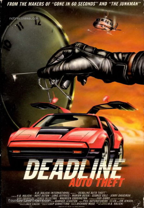 Deadline Auto Theft - Movie Cover