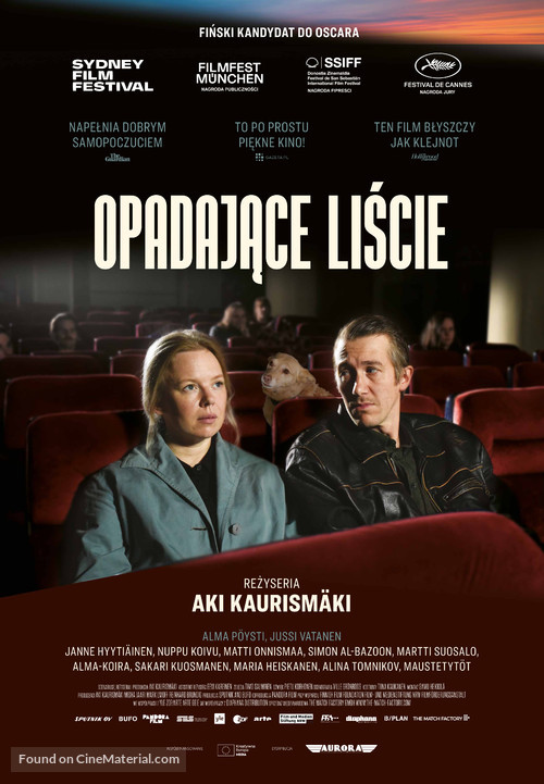 Kuolleet lehdet - Polish Movie Poster