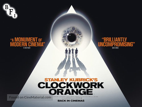 A Clockwork Orange - British Movie Poster