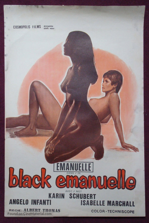 Emanuelle nera - Belgian Movie Poster