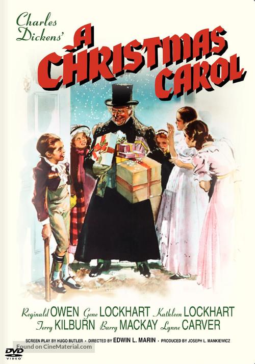 A Christmas Carol - DVD movie cover