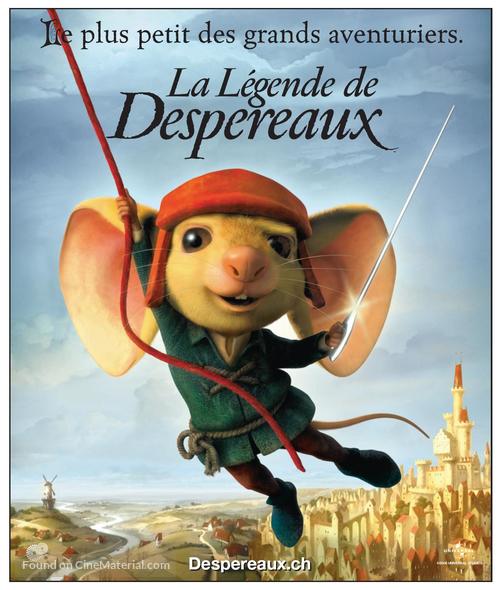 The Tale of Despereaux - Swiss Movie Poster