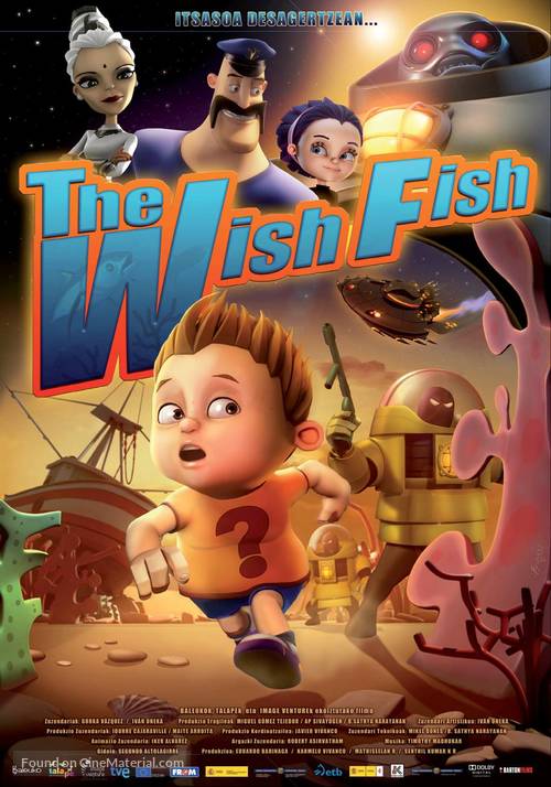 The Wish Fish - Spanish Movie Poster