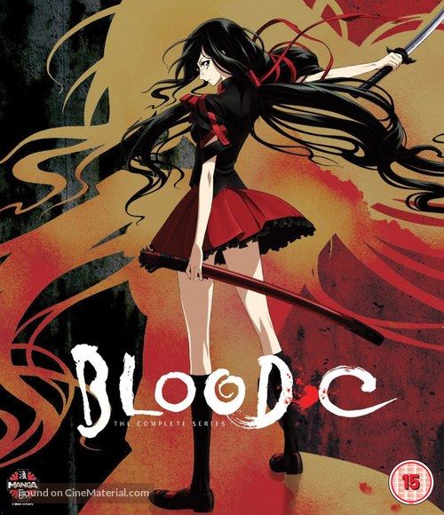 &quot;Blood-C&quot; - British Blu-Ray movie cover