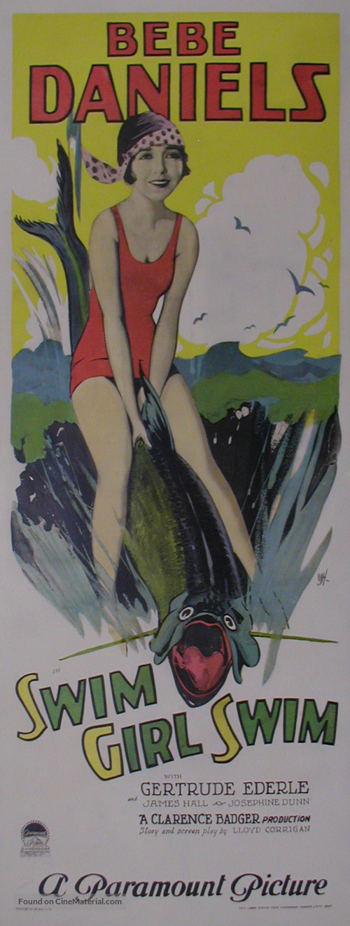 Swim Girl, Swim - Movie Poster