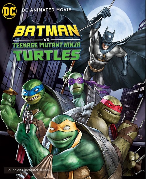 Batman vs. Teenage Mutant Ninja Turtles - Blu-Ray movie cover