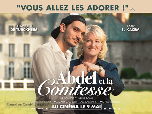 Abdel et la comtesse - French Movie Poster