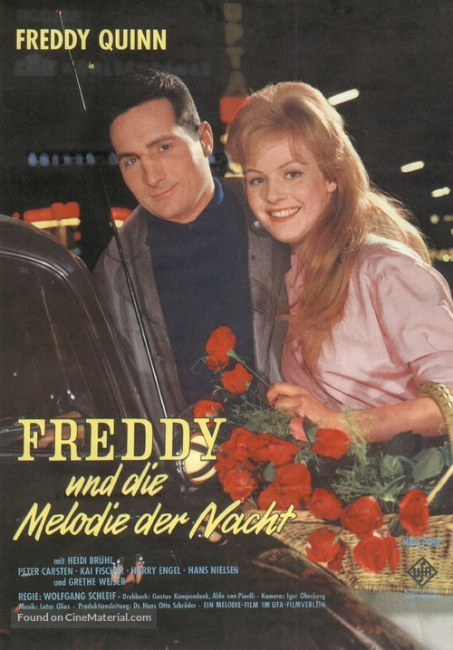 Freddy und die Melodie der Nacht - German Movie Poster