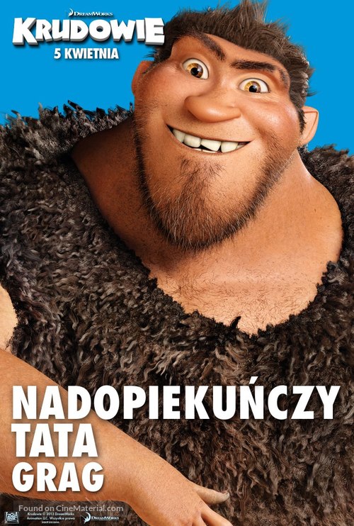 The Croods - Polish Movie Poster