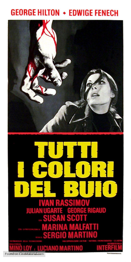 Tutti i colori del buio - Italian Movie Poster