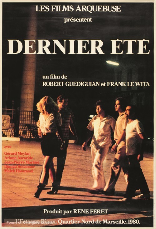 Dernier &eacute;t&eacute; - French Movie Poster