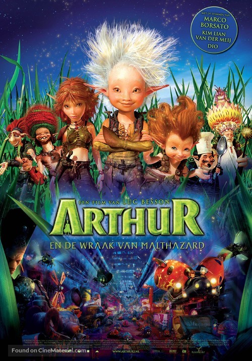 Arthur et la vengeance de Maltazard - Dutch Movie Poster