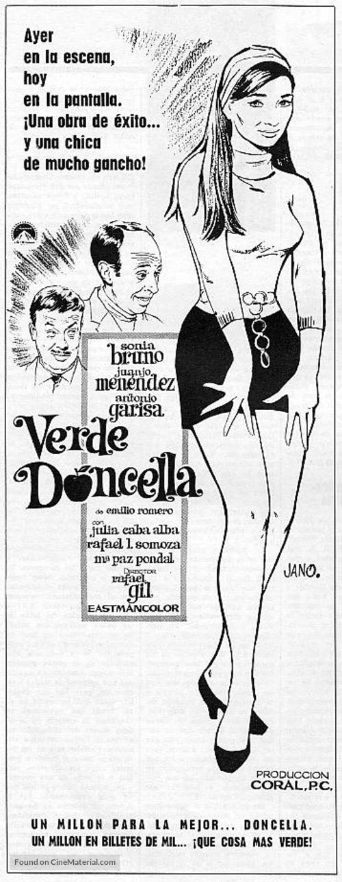 Verde doncella - Spanish poster