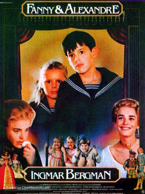 Fanny och Alexander - French Movie Poster