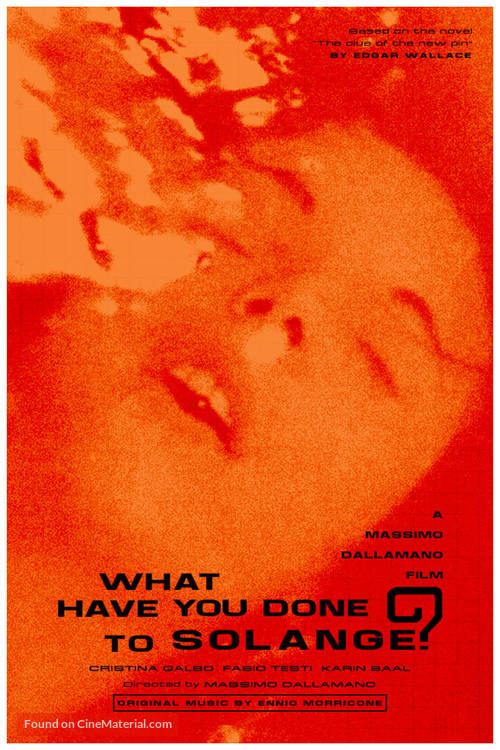 Cosa avete fatto a Solange? - Movie Poster
