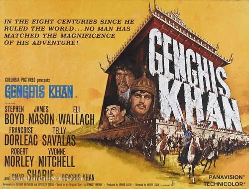 Genghis Khan - British Movie Poster
