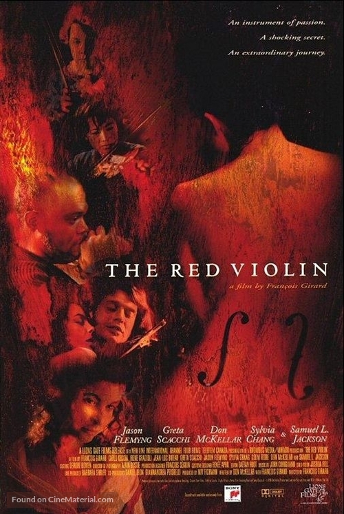 The Red Violin - Movie Poster