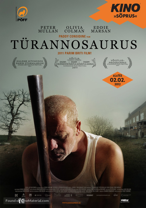 Tyrannosaur - Estonian Movie Poster