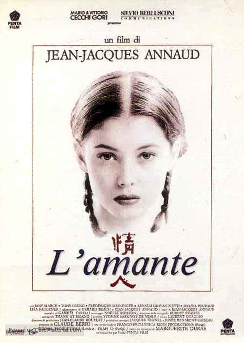 L&#039;amant - Italian Movie Poster