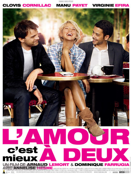 L&#039;amour, c&#039;est mieux &agrave; deux - French Movie Poster