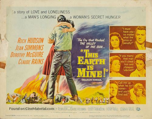 This Earth Is Mine - Movie Poster