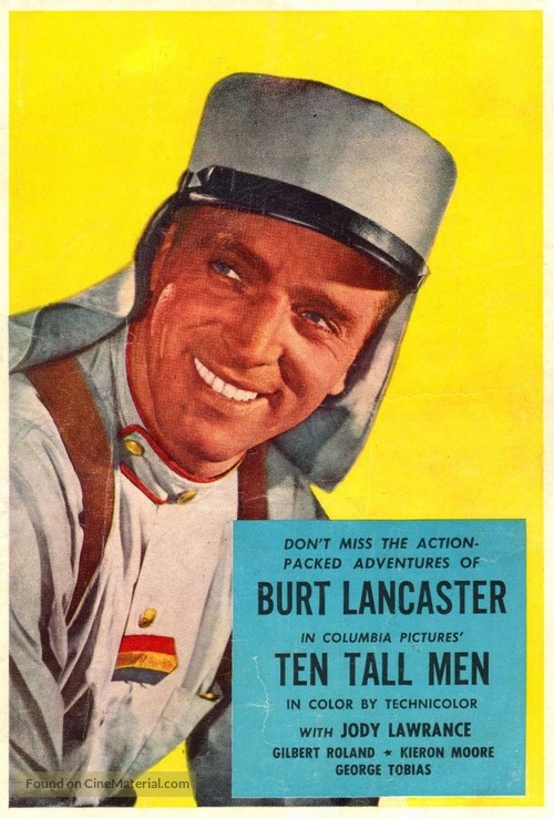 Ten Tall Men - Movie Poster