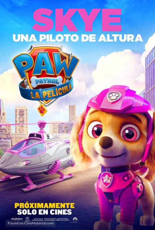 Paw Patrol: The Movie - Mexican Movie Poster