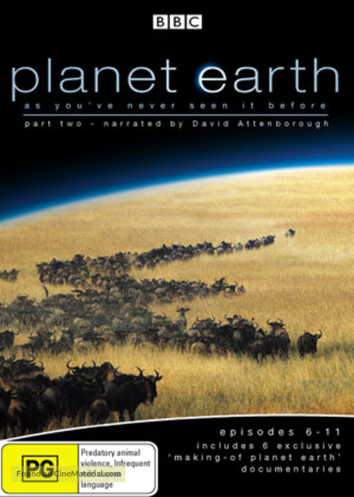 &quot;Planet Earth&quot; - Australian DVD movie cover