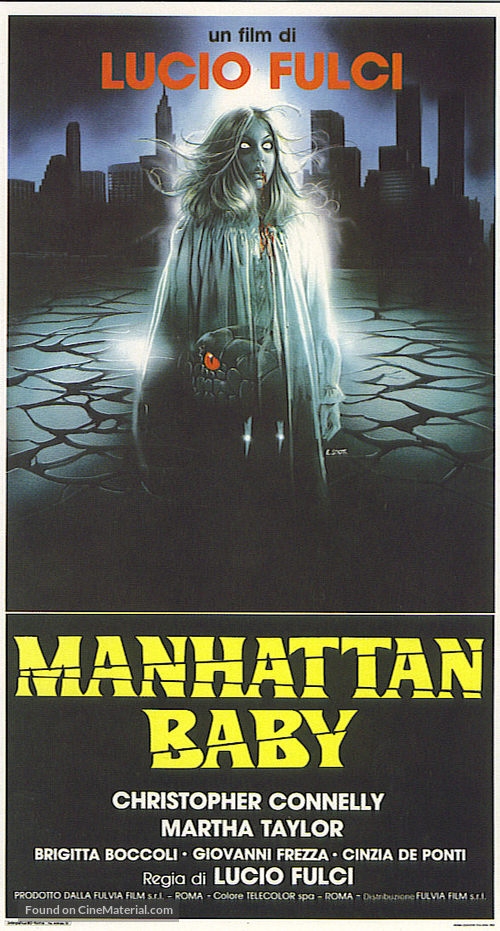 Manhattan Baby - Italian Movie Poster