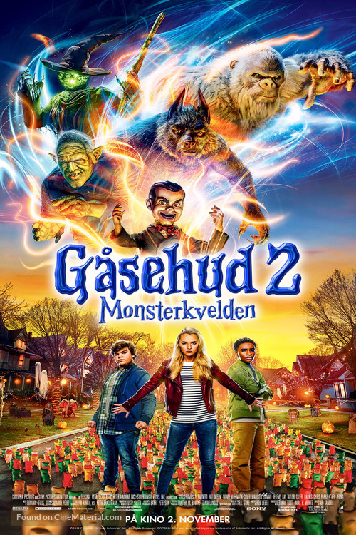 Goosebumps 2: Haunted Halloween (2018) Norwegian movie poster