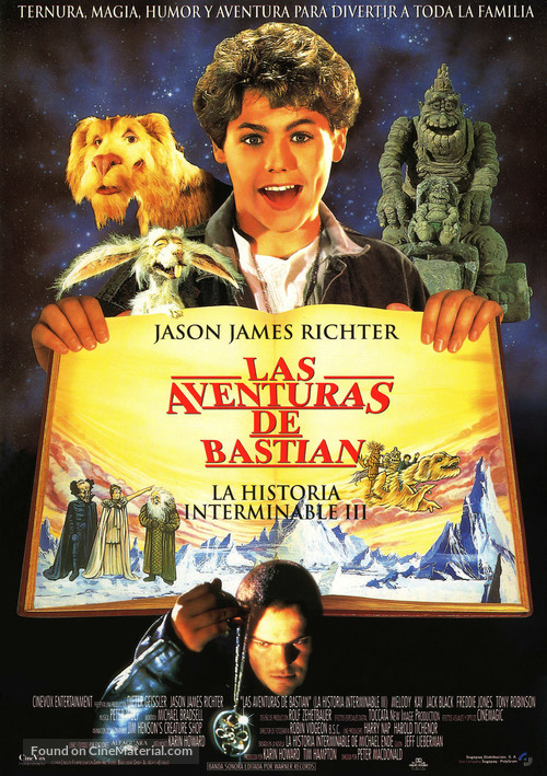 The NeverEnding Story III - Spanish Movie Poster