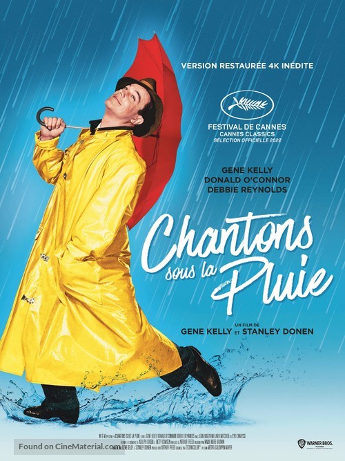 Singin&#039; in the Rain - French Movie Poster