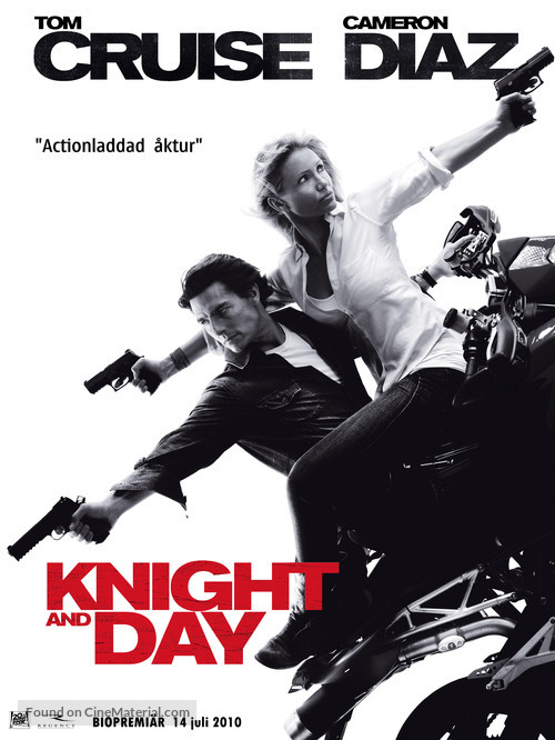 Knight and Day - Swedish Movie Poster