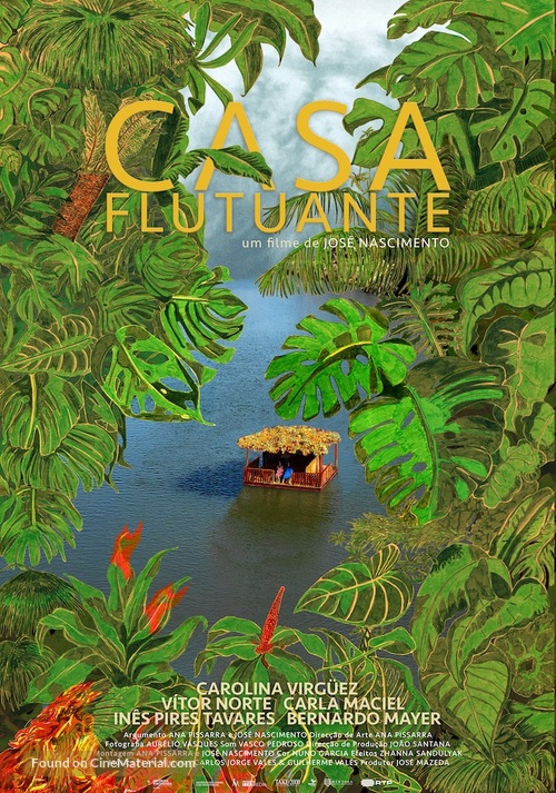 Casa Flutuante - Portuguese Movie Poster