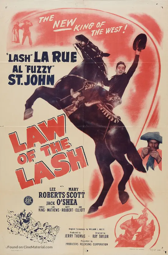 Law of the Lash - Movie Poster