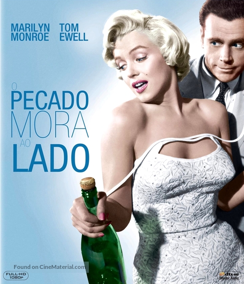 The Seven Year Itch - Portuguese Blu-Ray movie cover