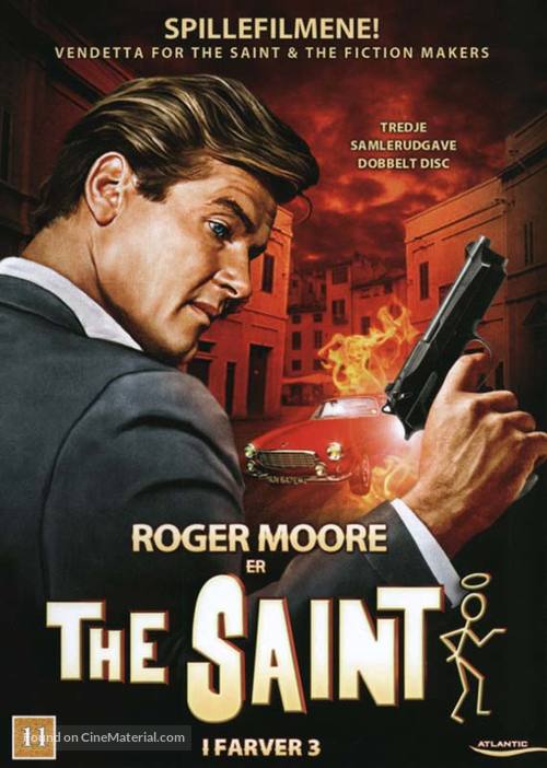 &quot;The Saint&quot; - Danish DVD movie cover