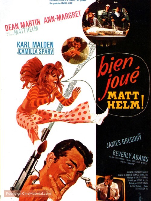 Murderers&#039; Row - French Movie Poster