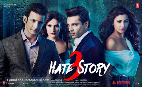 Hate Story 3 - Indian Movie Poster