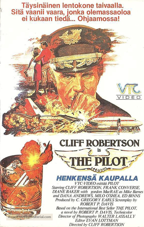 The Pilot - Finnish VHS movie cover