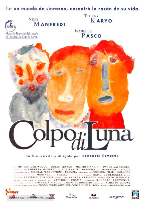 Colpo di luna - Spanish Movie Poster