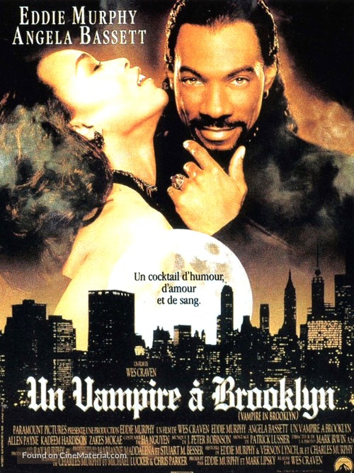 Vampire In Brooklyn - French Movie Poster