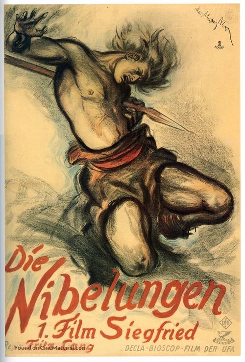 Die Nibelungen: Siegfried - German Movie Poster