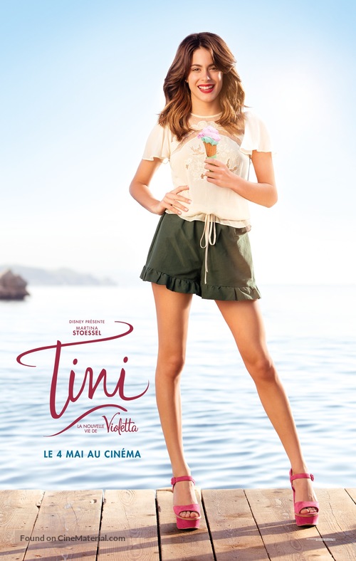 Tini: El gran cambio de Violetta - French Movie Poster