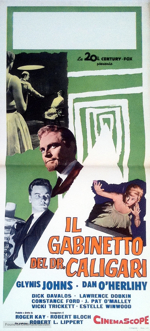 The Cabinet of Caligari - Italian Movie Poster